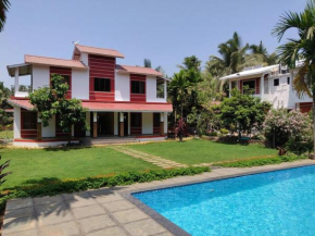 Peaceful Chaitra Villa 5Bhk And 4Bhk Alibaug Swimming Pool Is Common Between Both Property